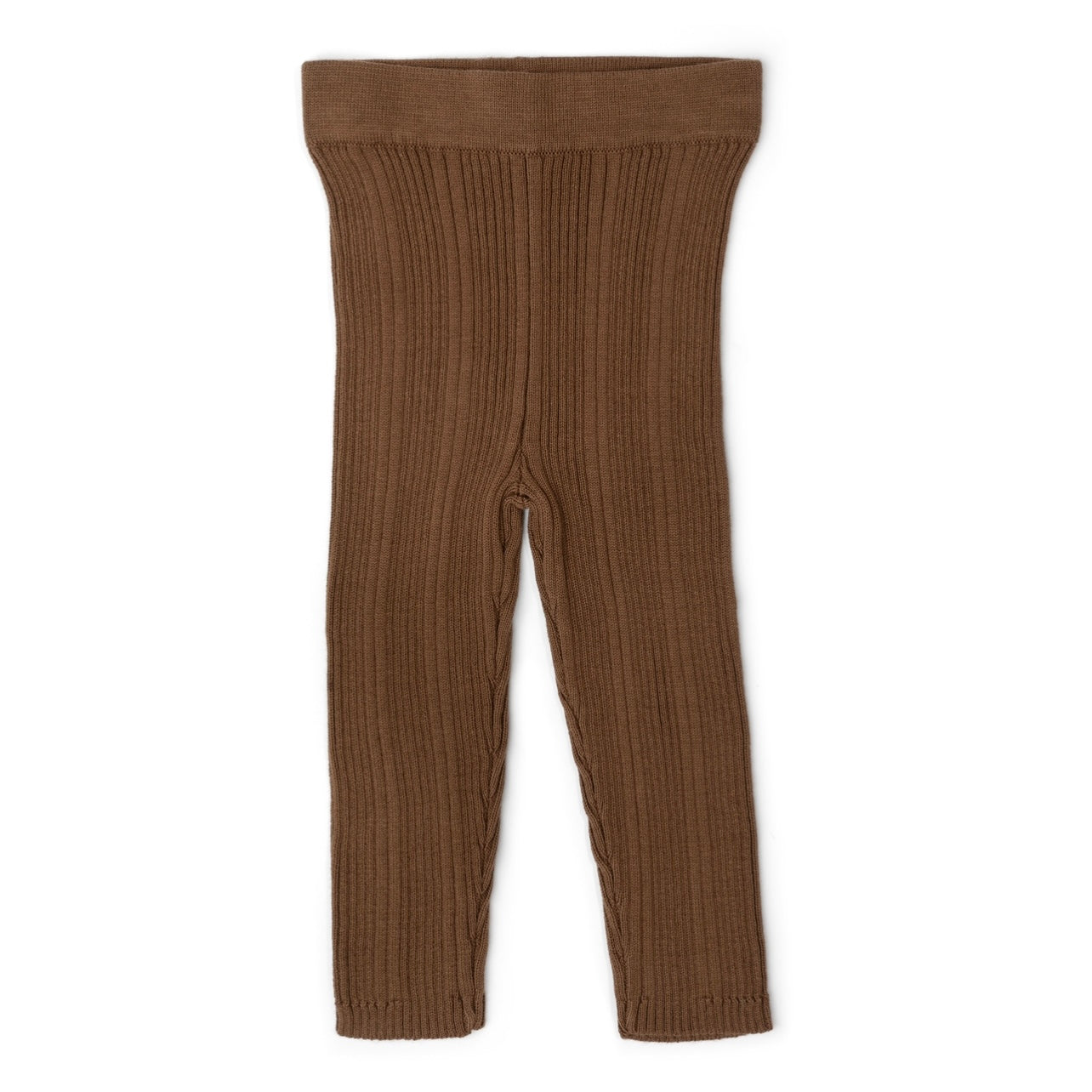 Grown Organic Ribbed Leggings - Espresso (AW23)